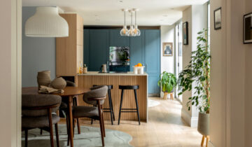 Soft Natural Materials Create a Light and Cozy Home