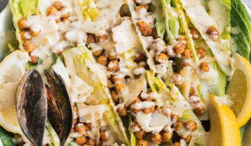 Crispy Chickpea Salad Recipe – Paper and Stitch