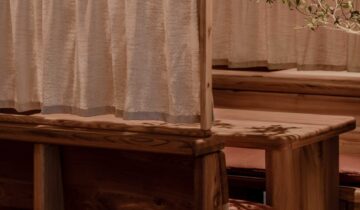 Nina+Co combines natural and salvaged materials in London restaurant Ara