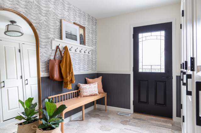 Before and After: New Mudroom Helps a Family Get Organized