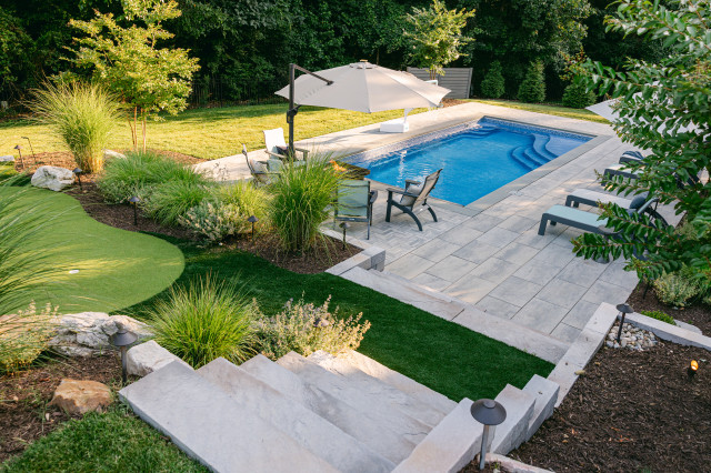 Before and After: 3 Bare Yards Gain Leafy, Secluded Seating Nooks