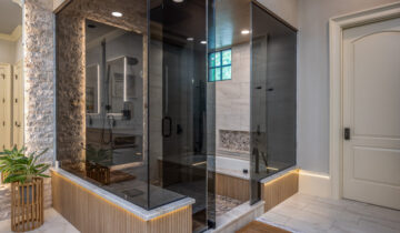 Wet-Room Steam Shower Brings Spa Style