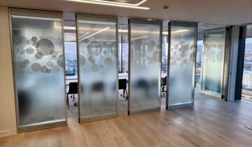 Belfast Office Divided By Partitioning Specialist, Style
