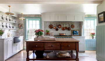 Historic Farmhouse and Log Cabin in Pioneer Country