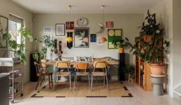 A Funky 1960s Swedish Townhouse Full of Personality