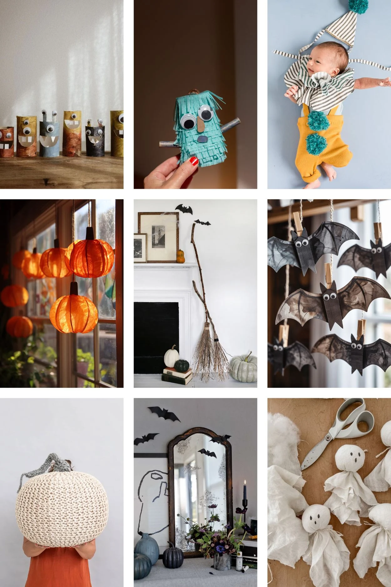 roundup of halloween craft ideas for kids and adults