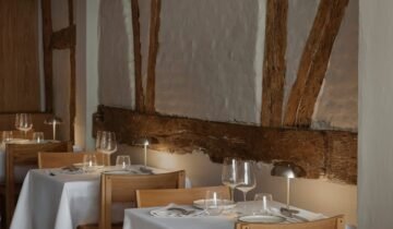 Japandi aesthetic at restaurant Uni Copenhagen