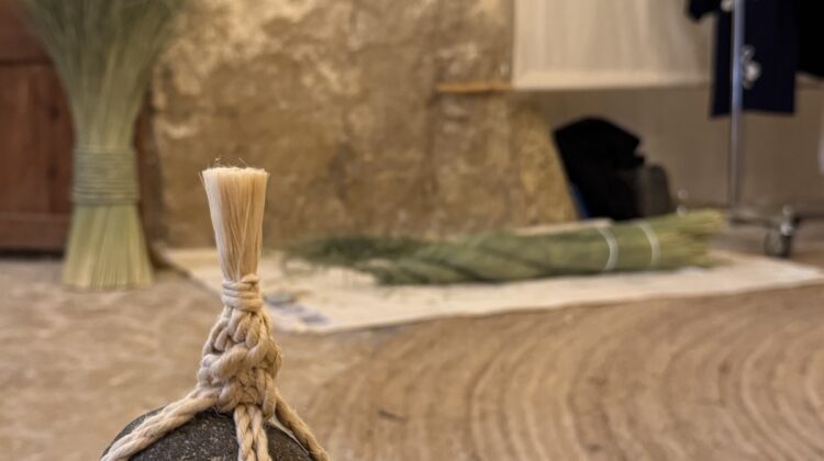 Shimenawa (注連縄) The making of a sacred rope workshop by Wara